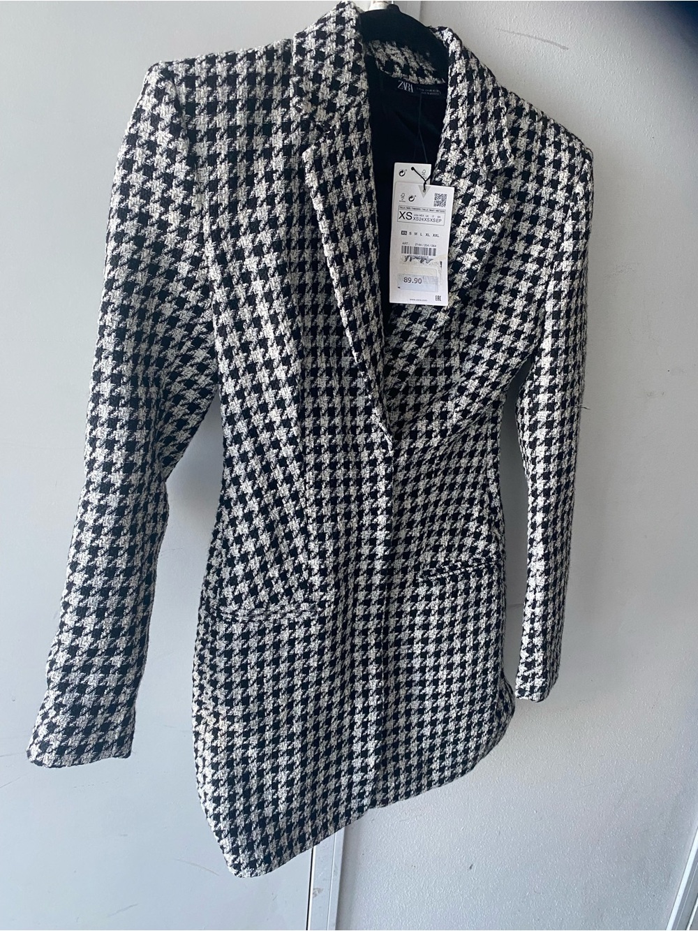 Zara blazer dress size XS